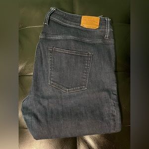 Burberry Brit women’s jeans, size W29, measurements provided